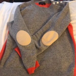 Cashmere Sweater from J. Crew with elbow patches